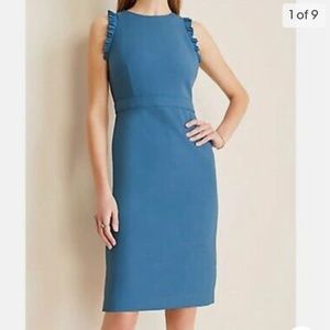 Ann Taylor Blue Sheath Dress - Size 6T